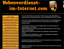 Tablet Screenshot of nebenverdienst-im-internet.com